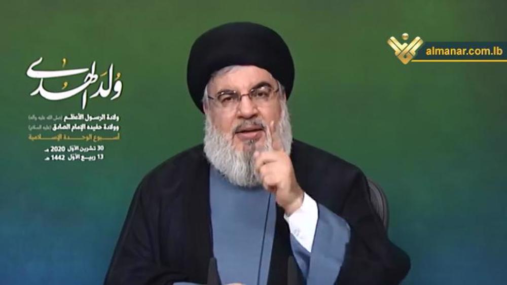 French freedom of speech based on double standards: Nasrallah