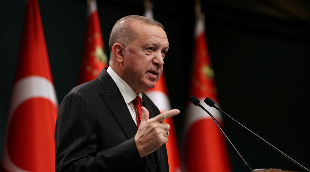 Turkey will not bow to threats in Eastern Mediterranean: Erdogan