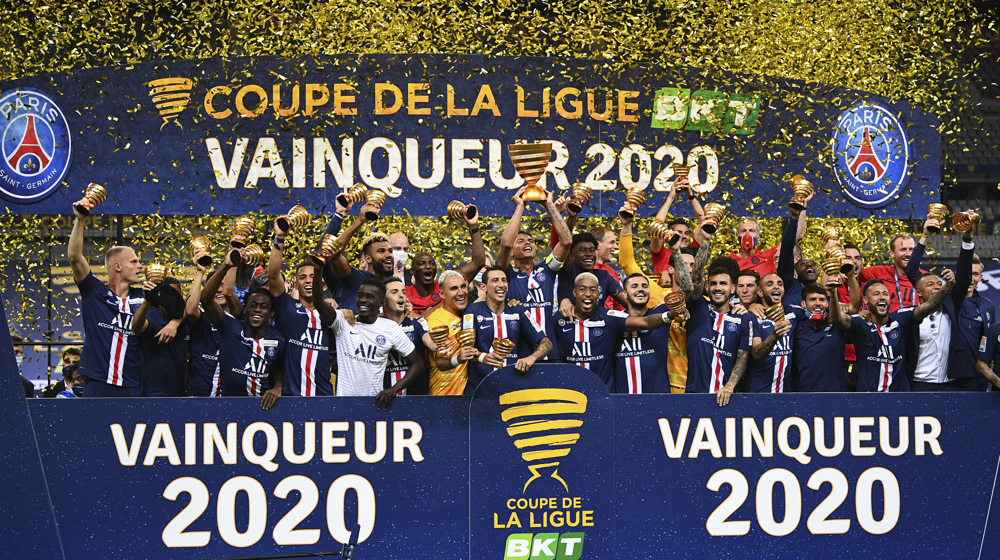 Paris Saint Germain beat Lyon in French League Cup final 
