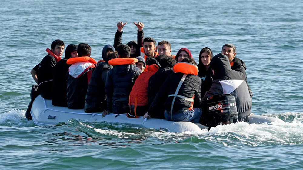 Surge in migrants crossing the English Channel 