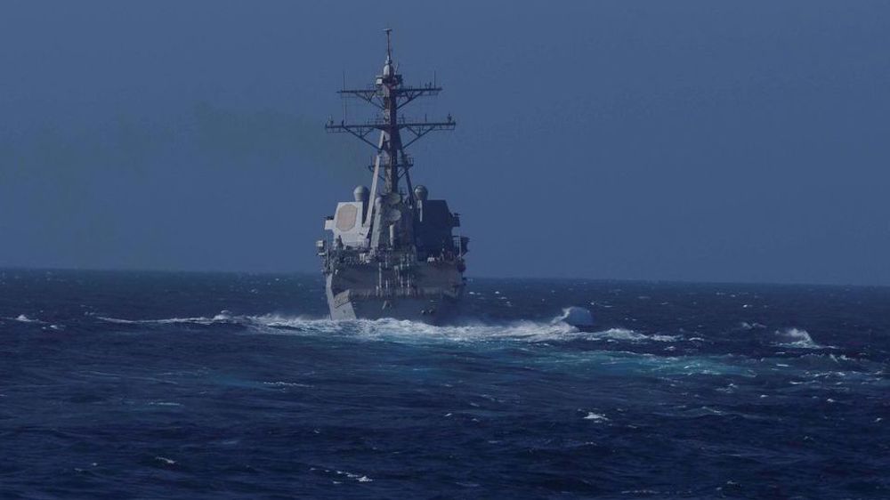 Russia chases away US warship during joint drills with China