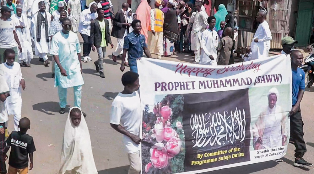 Muslims in Nigeria mark birthday anniversary of Prophet Muhammad