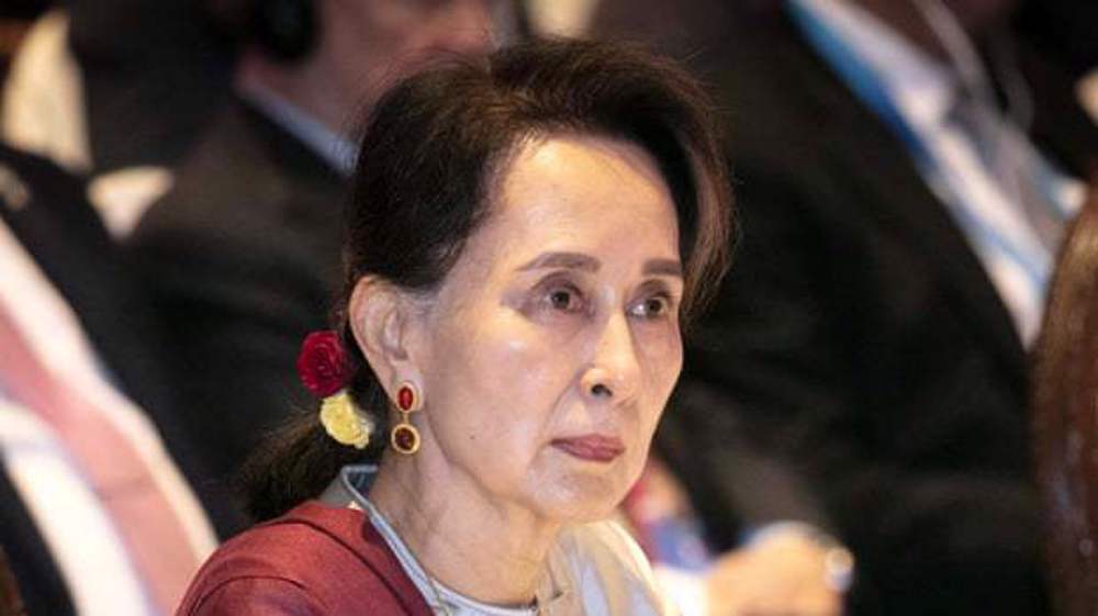 Myanmar’s Suu Kyi denies  charge of incitement in first court testimony