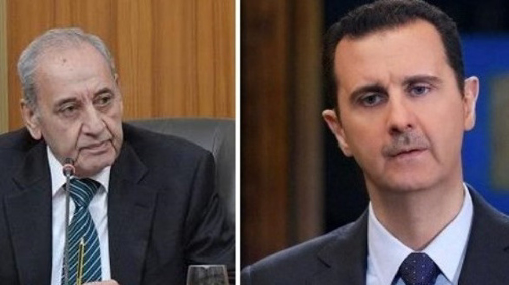 Syria proved Israel’s weakness in face of resistance, Lebanon's Berri tells Assad
