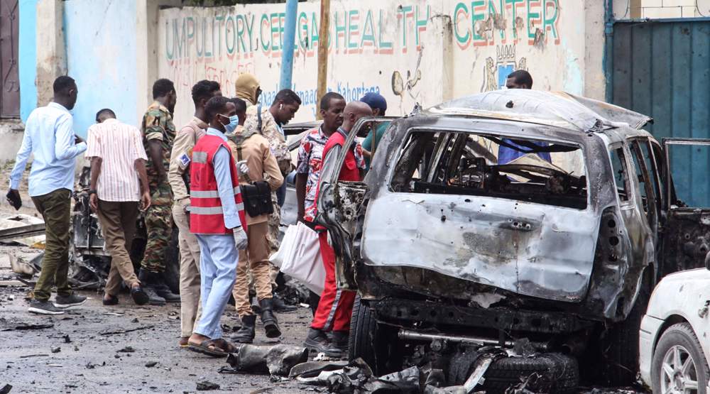 At least eight killed in al-Shabab car bombing in Somali capital