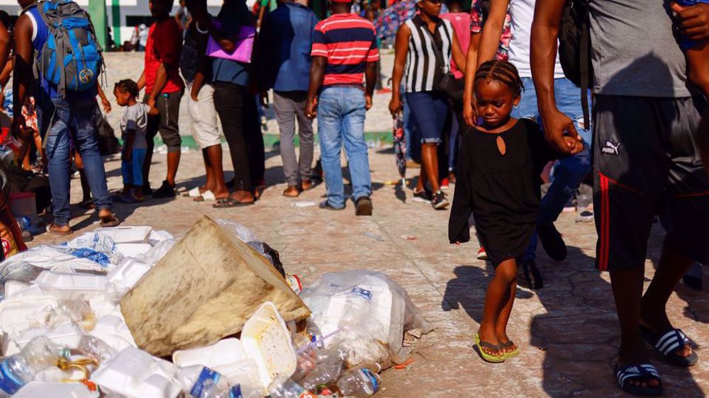 Haitian migrants stuck in southern Mexican city ask for asylum