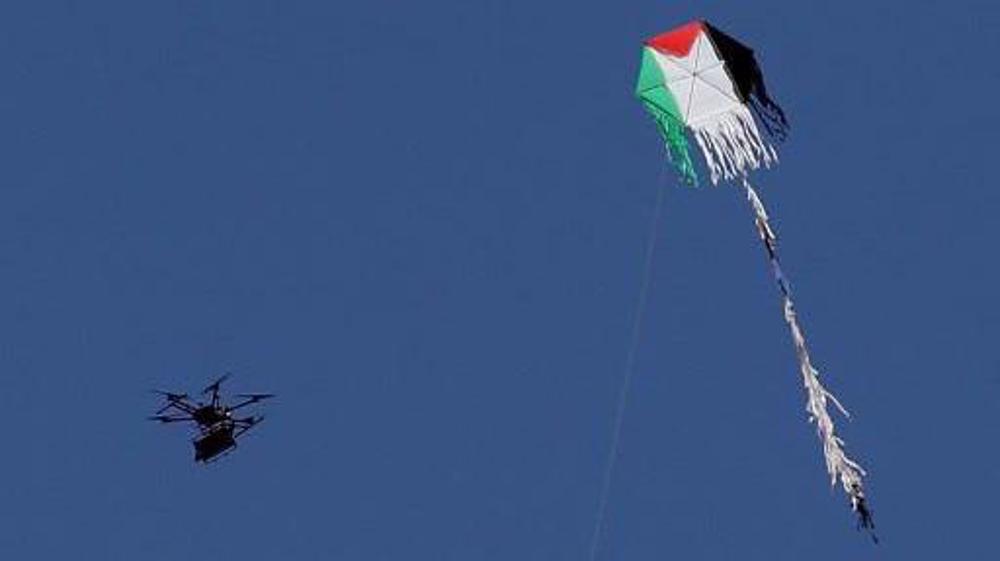 Palestinian resistance forces down Israeli drone in southern Gaza