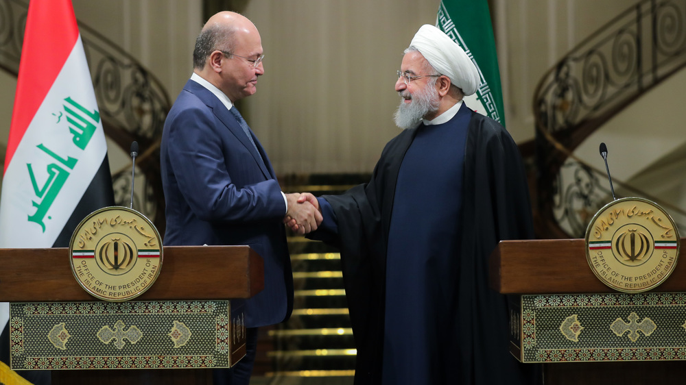 US plays ‘destructive’ role in Iraq, region: Rouhani tells Iraqi pres. 