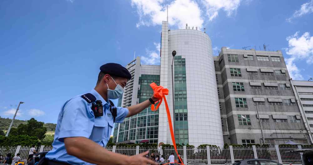 Hong Kong police arrest 5 over 'suspected foreign collusion' 
