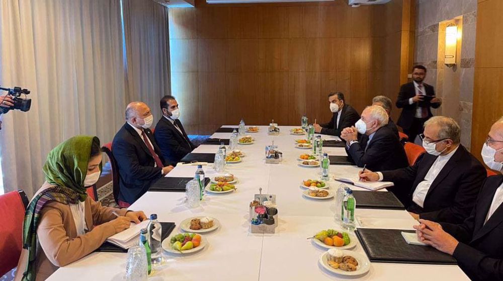 Zarif says Iran ready to help Afghanistan restore stability