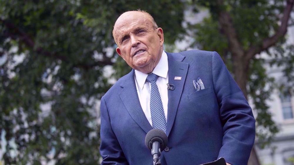 New York Supreme Court suspends Giuliani's law license