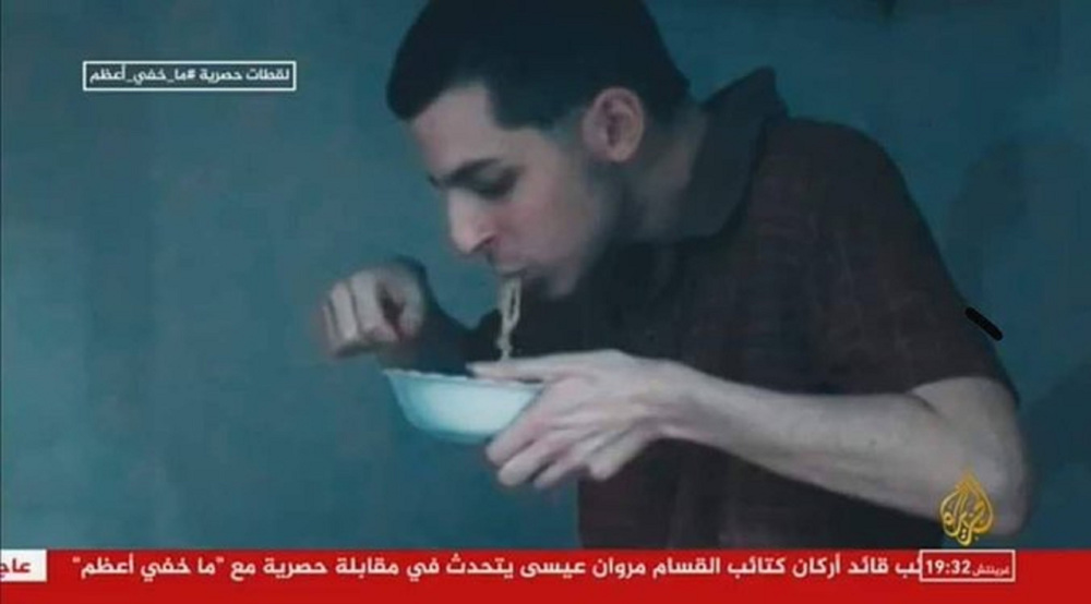 Hamas releases footage of ex-Israeli prisoner, voice of current inmate