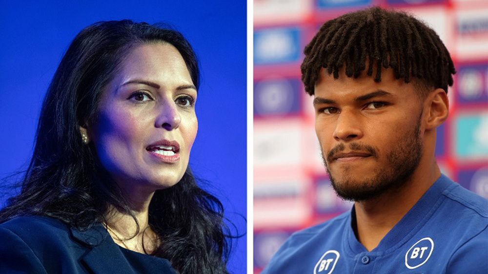 Footballer Tyrone Mings accuses Patel of stoking ‘fire’ of racism 