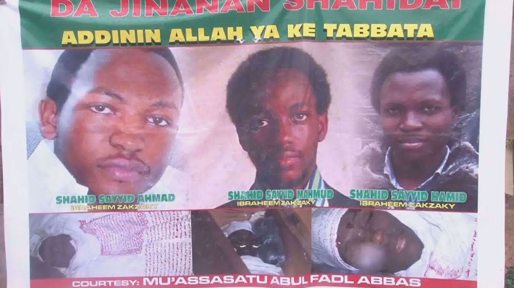 Members of Islamic Movement in Nigeria mark Quds Day massacre