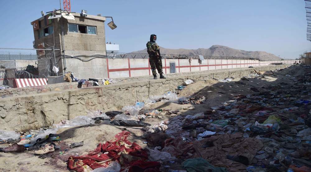 Rocket attack hits near Kabul airport, US says carried out drone strike against Daesh
