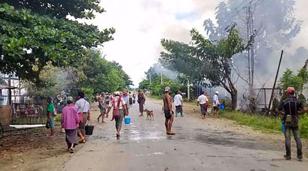 Deadly gunfight erupts after Myanmar junta convoy hit by roadside bomb 