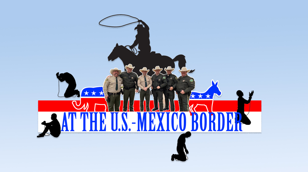 At the US-Mexico border