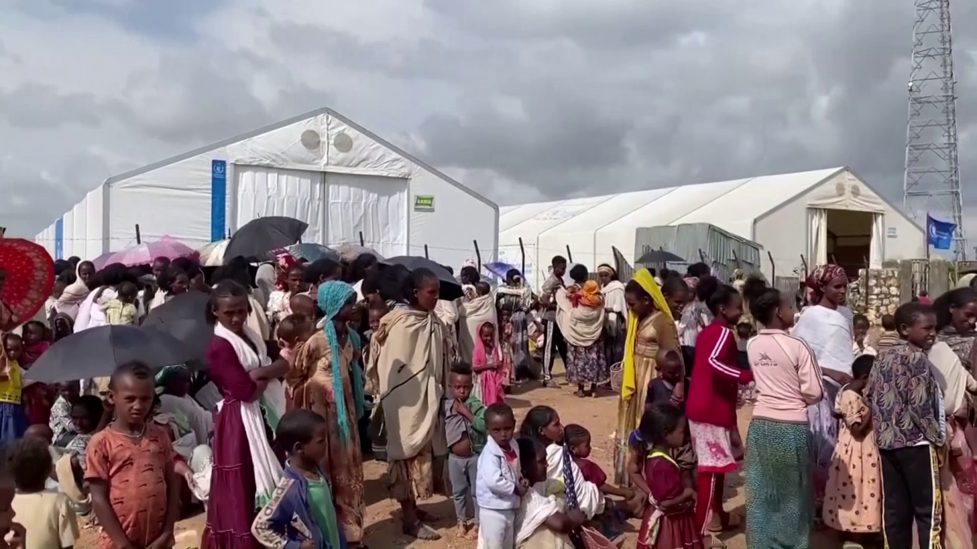 UN footage from northern Ethiopia shows humanitarian crisis