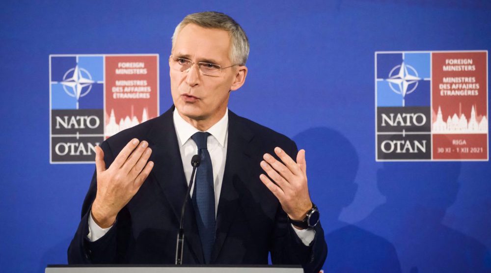 NATO chief warns Moscow to brace for conflict ahead of Russia-US talks 