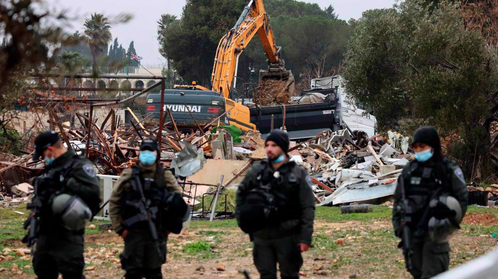 Israeli razing of Palestinian homes ‘ethnic cleansing’