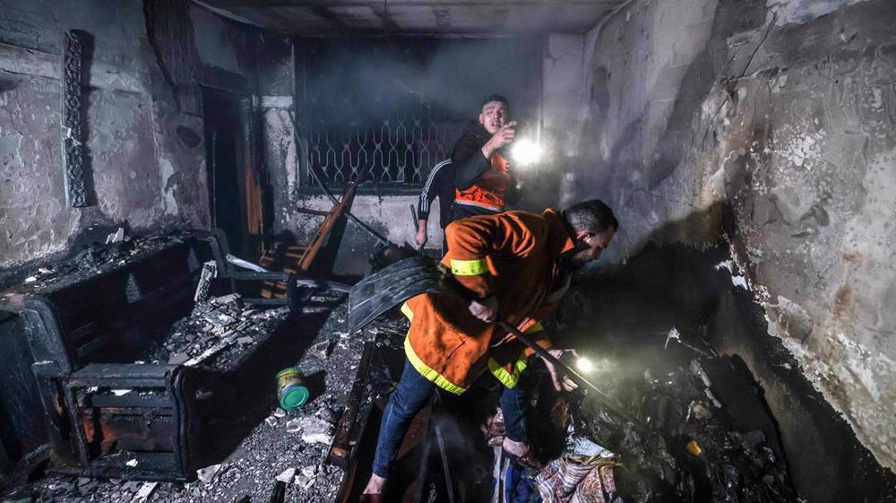 Iran condoles with Palestine after fatal residential building blaze