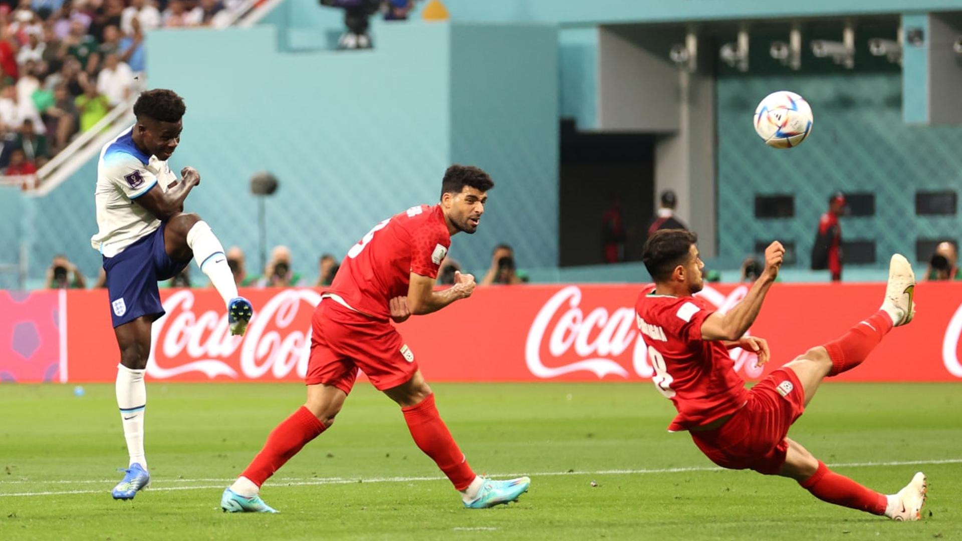 2022 FIFA World Cup: England 6-2 Iran