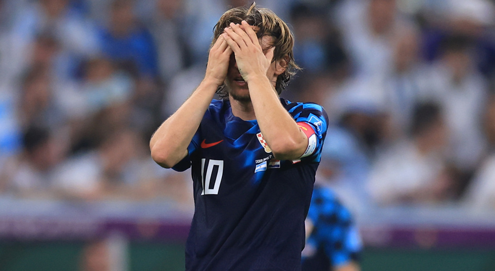 Croatia fans sad but proud as team bow out against Argentina