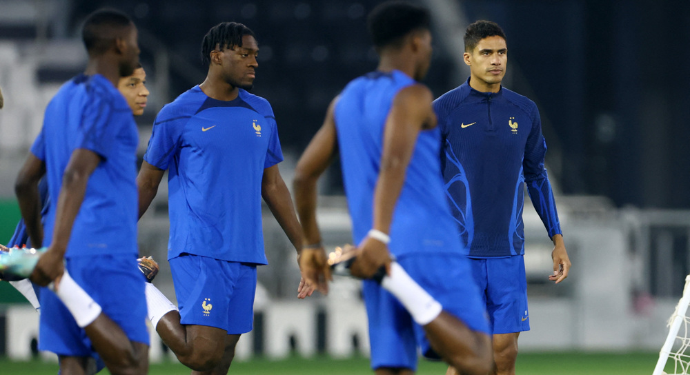 All France players start training ahead of World Cup final