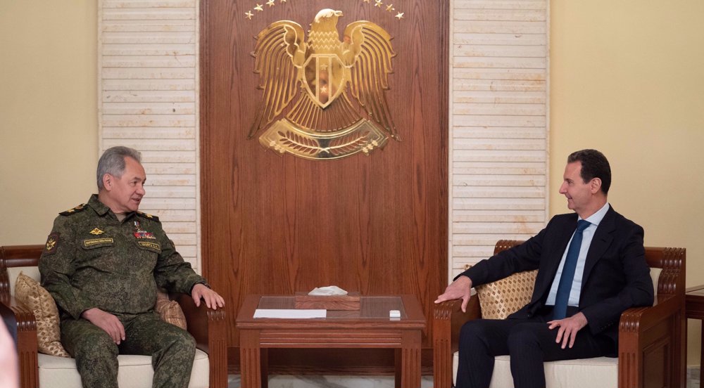 Russian defense chief, Assad discuss military cooperation in Damascus 