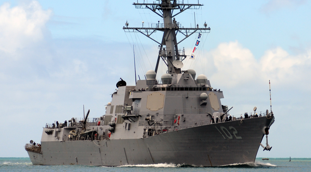 China slams provocative sail of US warship through Taiwan Strait