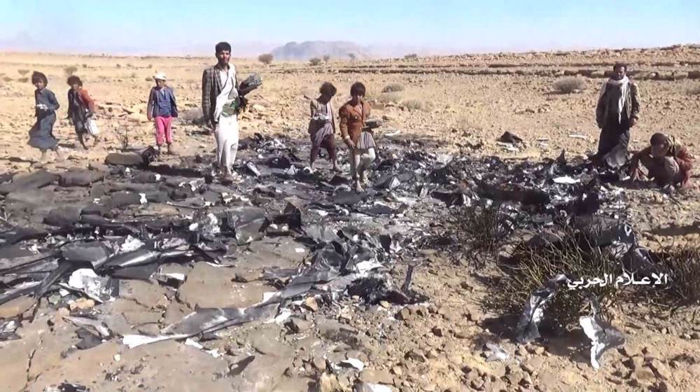 Yemeni army shoots down intruding Saudi spy drone