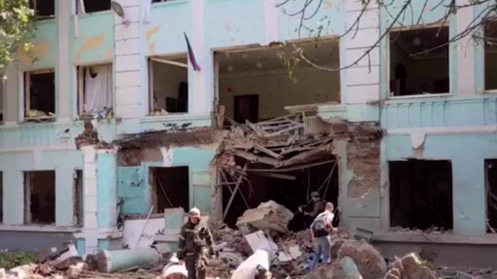 Ukraine shelling kills 6 civilians, injures 14 in central Donetsk: Press TV