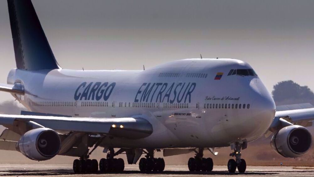 Argentina seizes passports of Iranian crew of grounded Venezuelan plane
