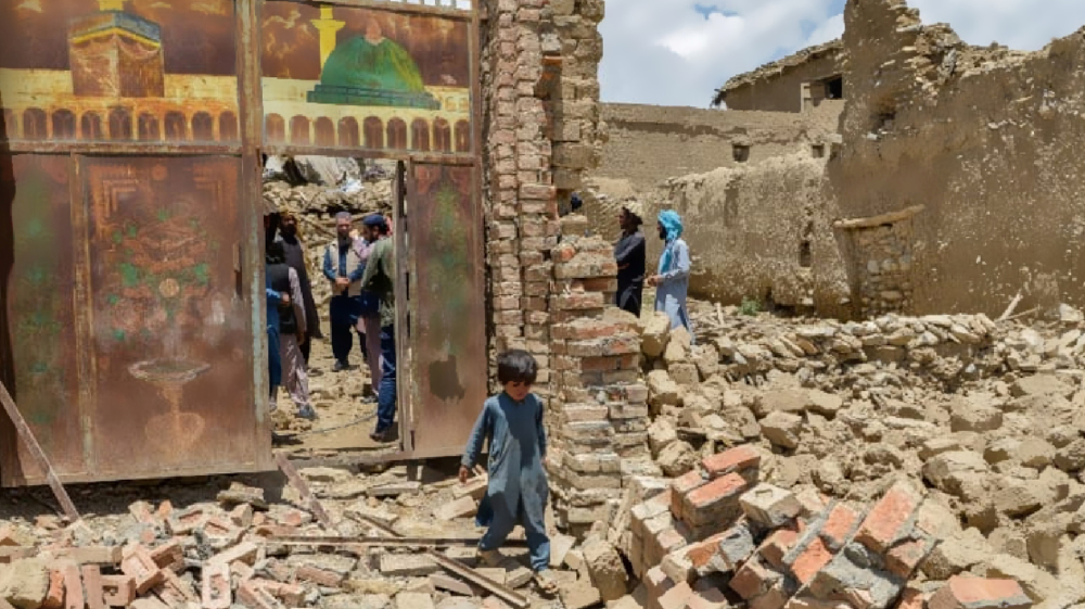Press TV reports from quake-hit villages in southeast Afghanistan
