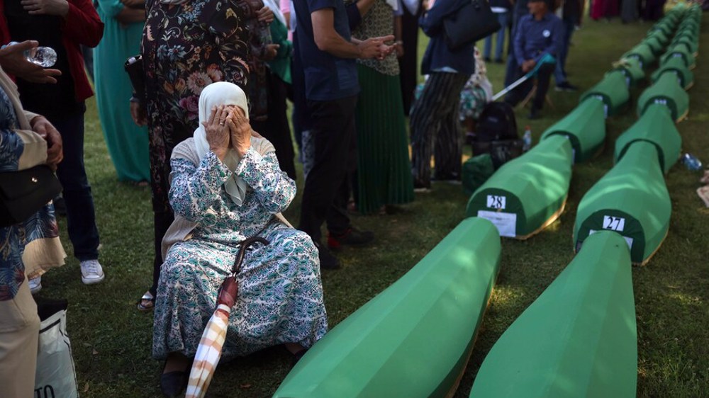 Bosnians mark 27th anniversary of Srebrenica massacre, bury more victims