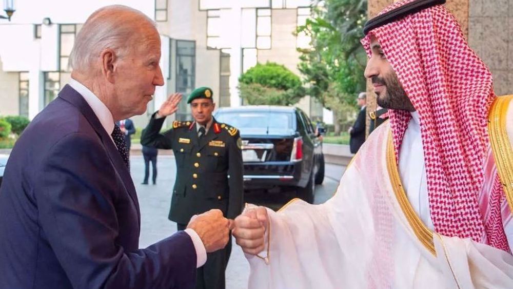 Biden lands in Saudi Arabia, country he once vowed to make 'pariah'