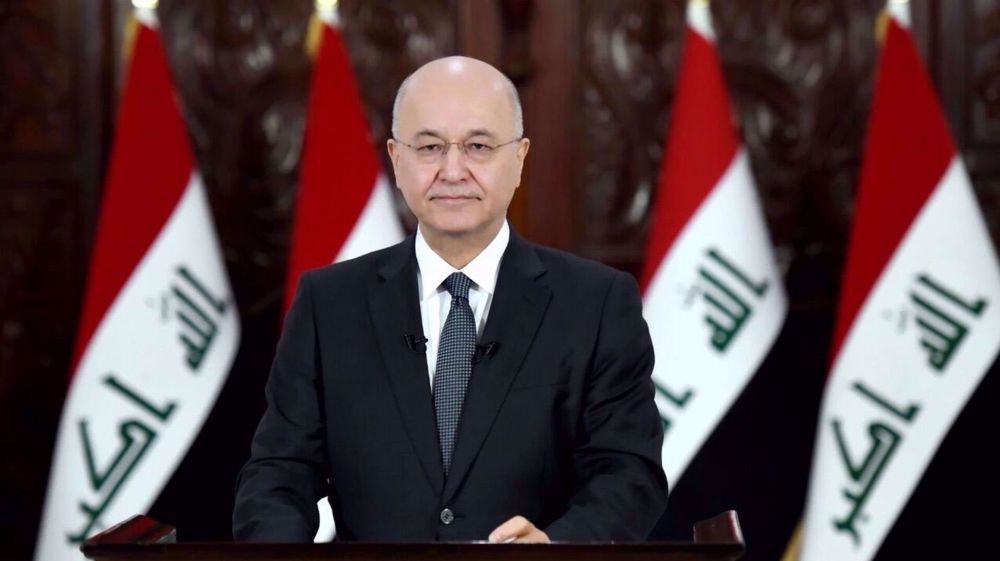 Iraqi president stresses need for reconciliation between Iran, Arab states