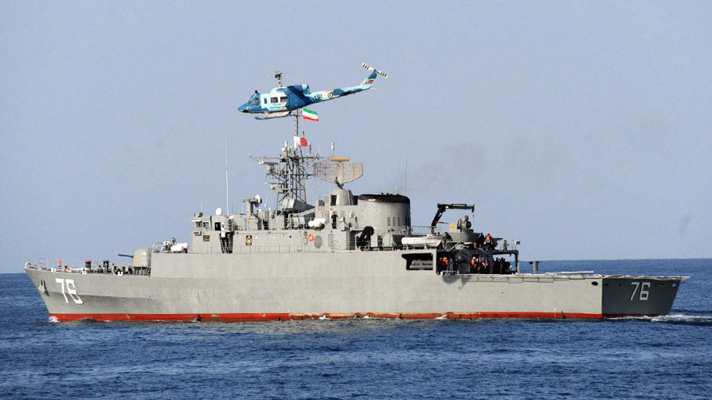 Iran-Jamaran destroyer
