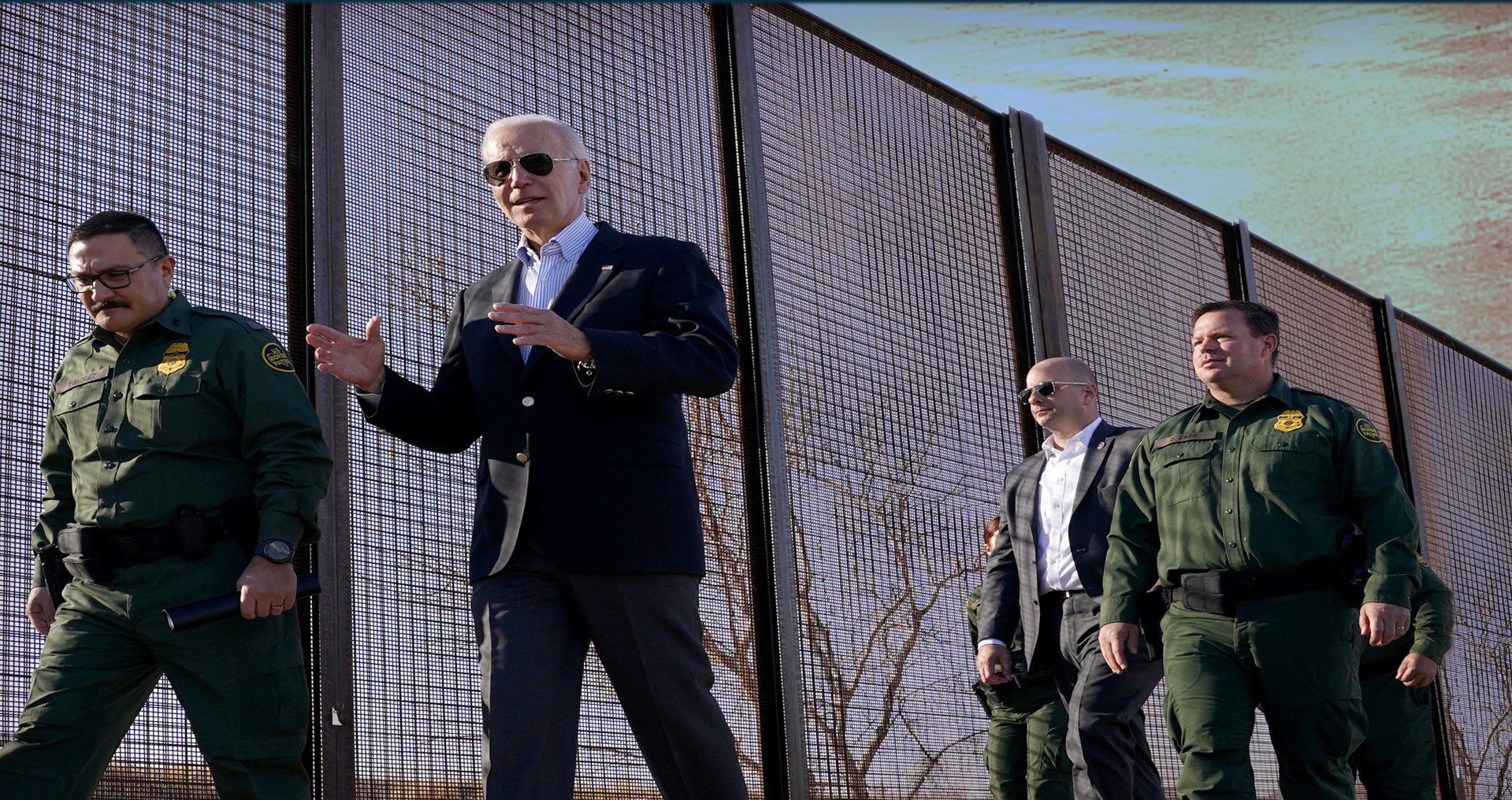 First time since taking office, Biden inspects crisis at US-Mexican border