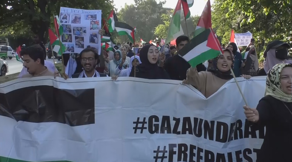 Pakistanis hold rallies to condemn Israeli aggression in Gaza