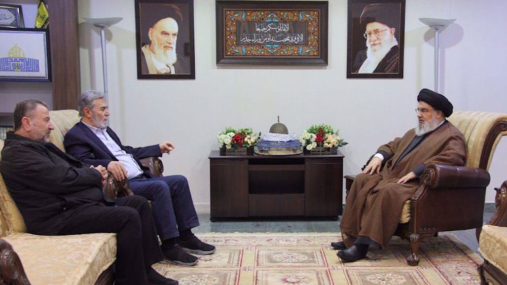 Lebanese, Palestinian resistance leaders discuss ways to achieve ‘real victory’ in Gaza