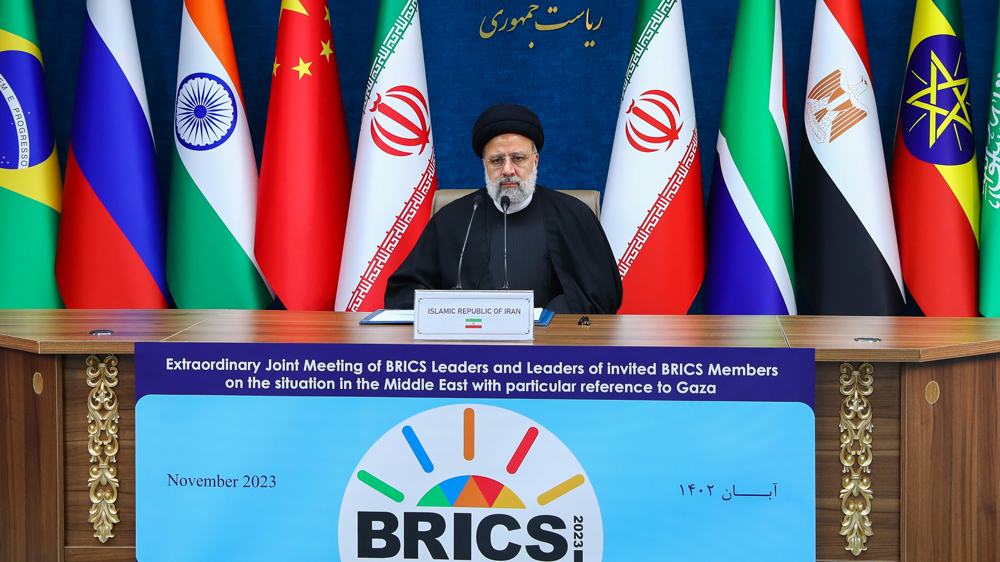 Iran president calls on BRICS states to designate Israel as terrorist entity