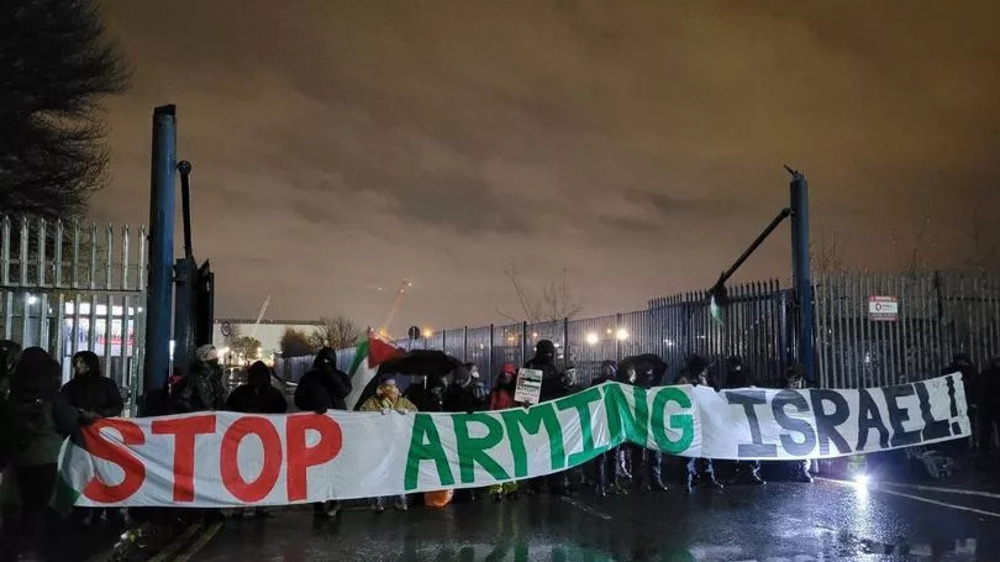 Activists disrupt work at UK factories building F-35 parts for Israel