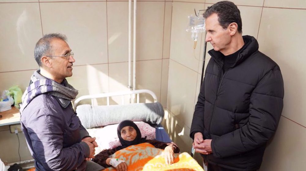 Assad visits Aleppo, says countries ‘under US pressure’ not to help Syria 