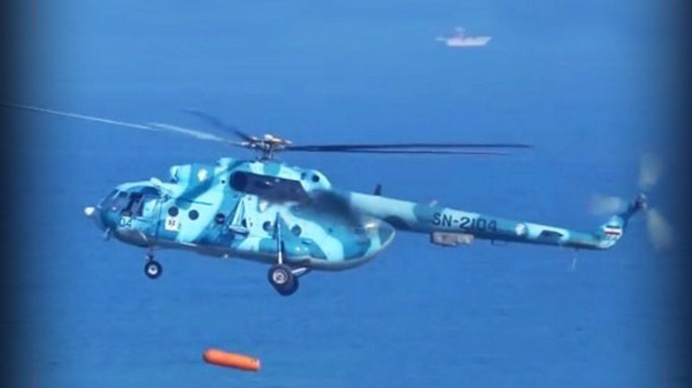 IRGC Navy equips its helicopters with home-grown naval mines