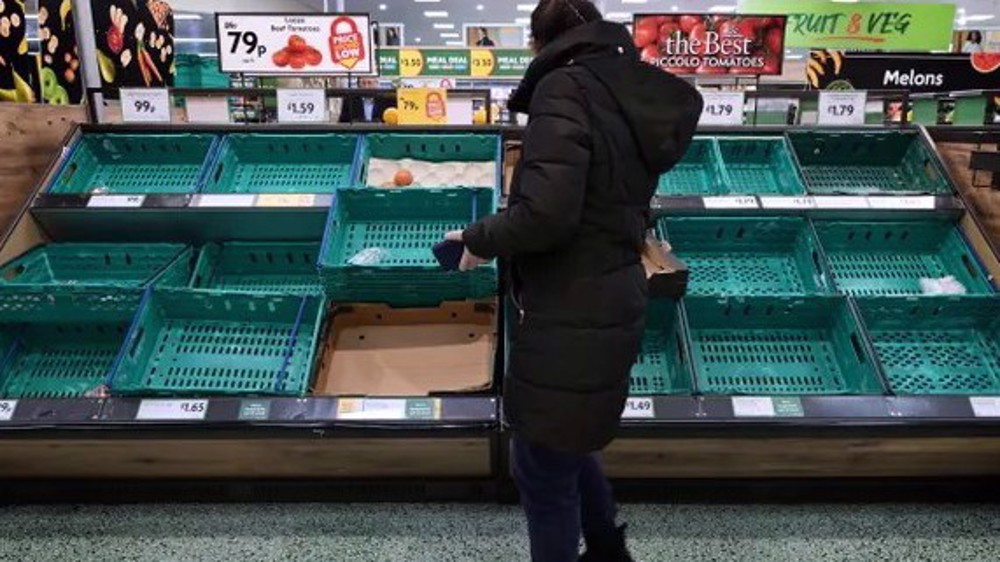 UK’s empty shelves 'indirect result of Brexit, Ukraine war': Farming union