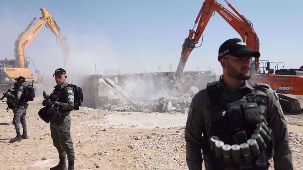 Israeli forces demolish two Palestinian-owned houses in occupied al-Quds