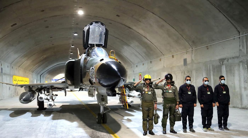 Iranian Army unveils first underground Air Force base