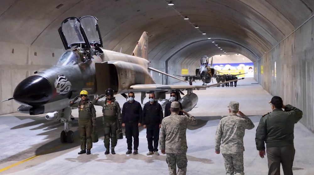 Iranian Army unveils first underground Air Force base 'Oqab 44' 