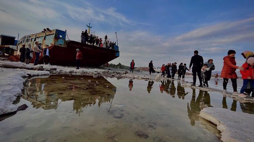 Heavy rains boost water level at Iran’s Lake Urmia
